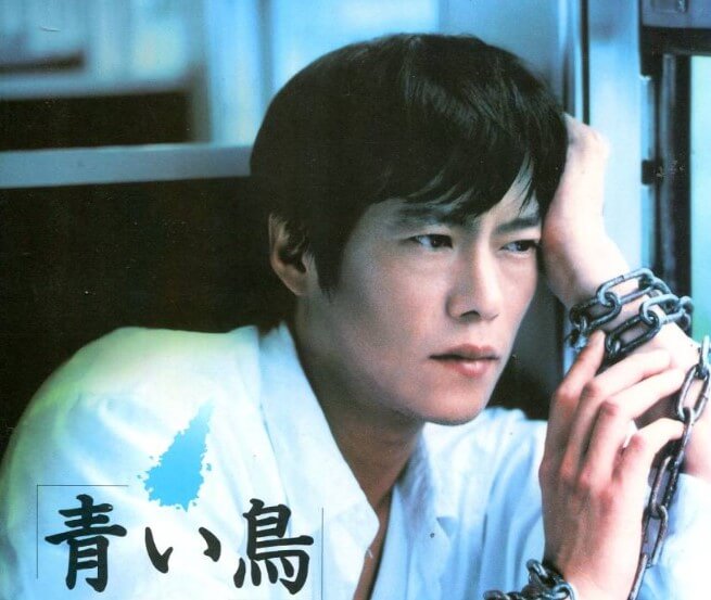 1997年「青い鳥」出演時の35歳の豊川悦司の画像