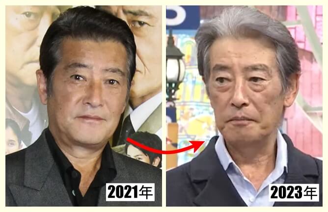 神田正輝が痩せる前の2021年と痩せた(やつれた)と話題の2023年現在の比較画像